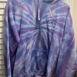 Ivory Ella purple tye dye sweatshirt